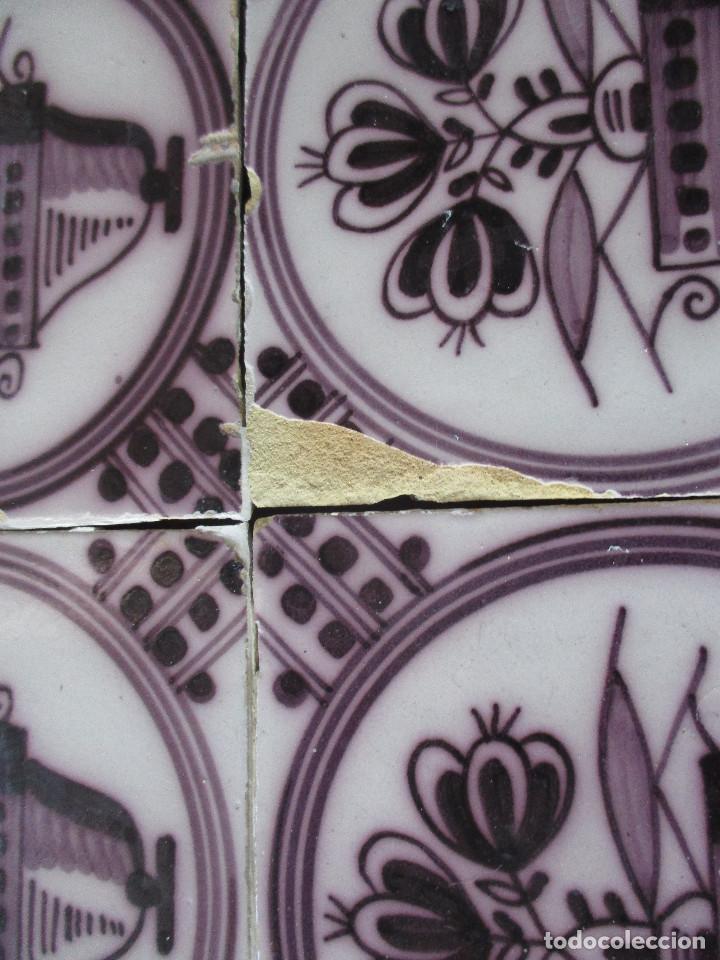 Antig&uuml;edades: Azulejos antiguos Delf - Foto 3