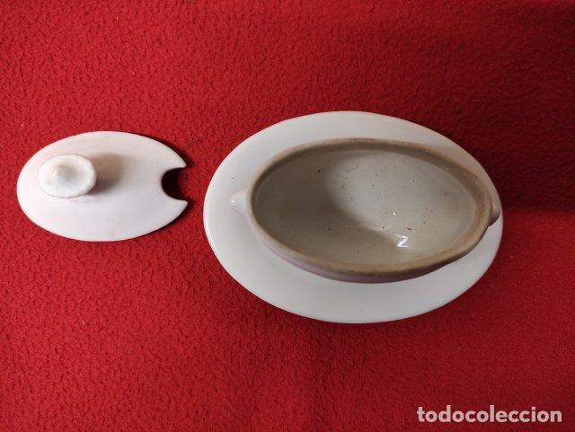 Antig&uuml;edades: ANTIGUA MINI SOPERA DE PORCELANA - Foto 2