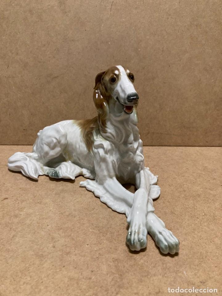 Antig&uuml;edades: Perro de porcelana de Algora - Foto 2