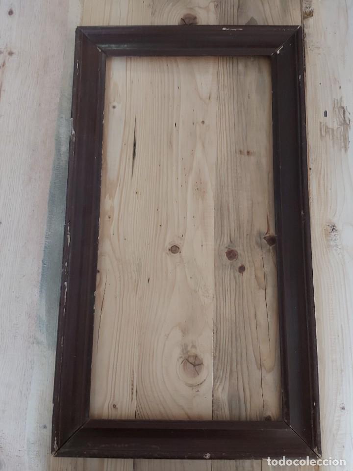 Antig&uuml;edades: Marco antiguo de madera, muy sencillo. - Foto 1