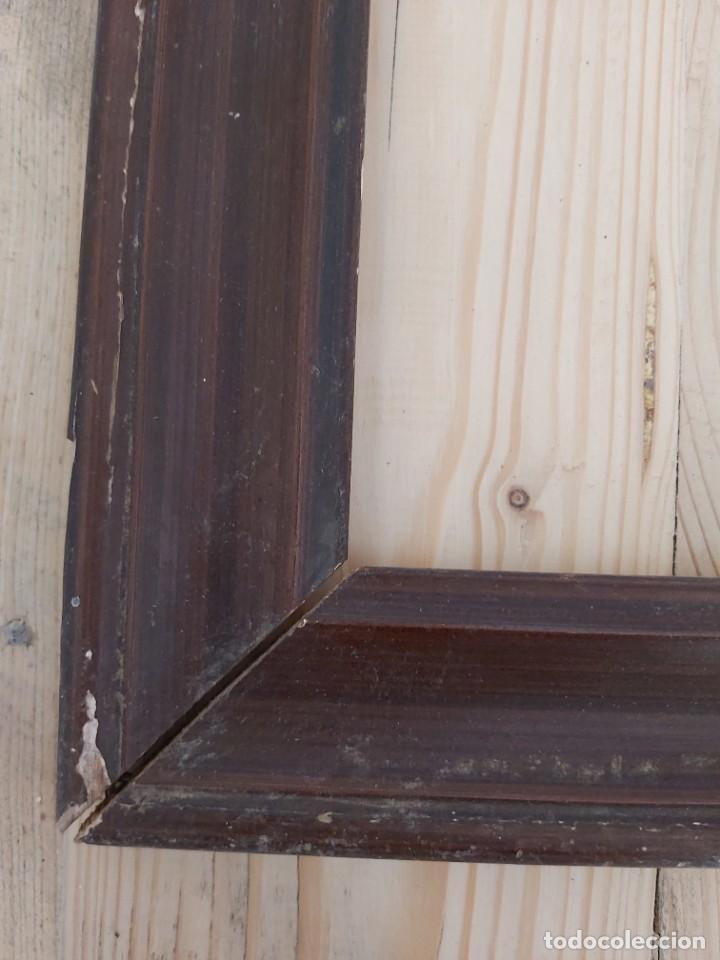 Antig&uuml;edades: Marco antiguo de madera, muy sencillo. - Foto 2