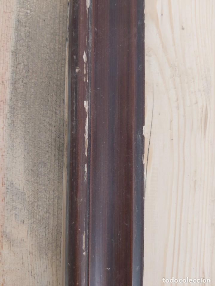 Antig&uuml;edades: Marco antiguo de madera, muy sencillo. - Foto 3