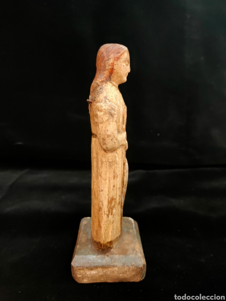 Antig&uuml;edades: Talla de madera, religiosa - Foto 2