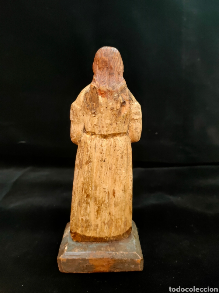Antig&uuml;edades: Talla de madera, religiosa - Foto 3