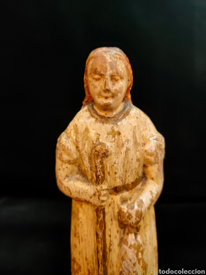 Antig&uuml;edades: Talla de madera, religiosa - Foto 5