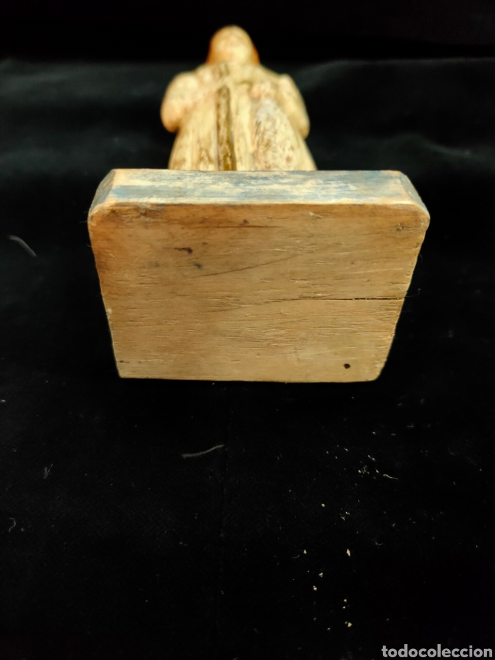 Antig&uuml;edades: Talla de madera, religiosa - Foto 6