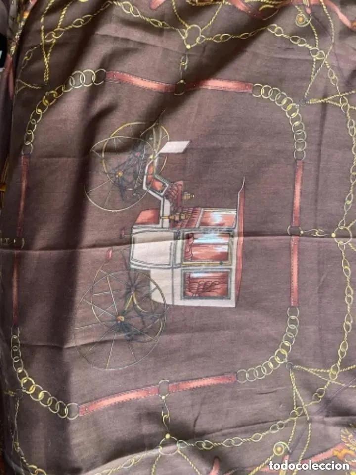 Antig&uuml;edades: ANTIGUO PA&Ntilde;UELO CARRO CON MARCA - Foto 2