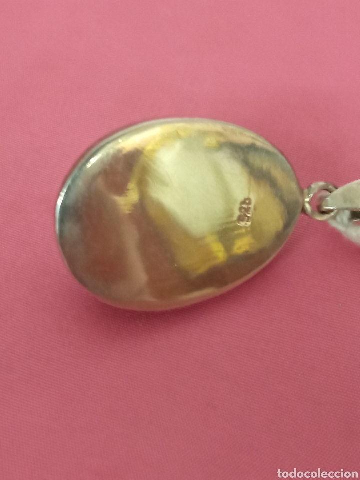 Antig&uuml;edades: colgante plata caracola + - Foto 2