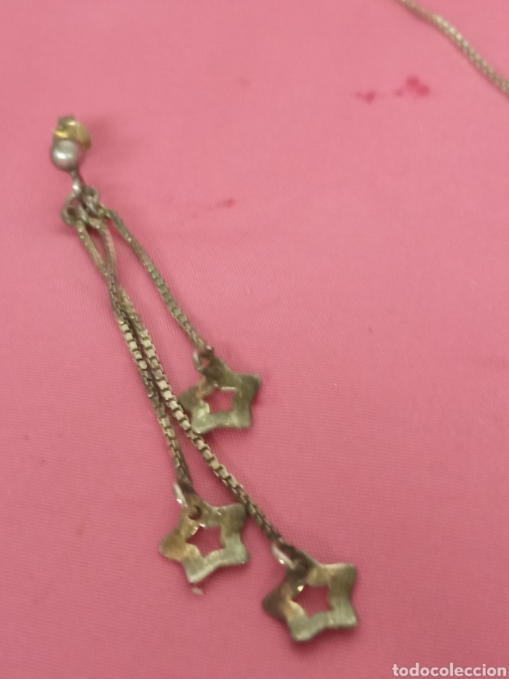 Antig&uuml;edades: gargantilla y pendientes plata + - Foto 3