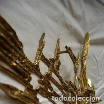 Antig&uuml;edades: Crucifijo de bronce #27# - Foto 5