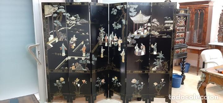 Antig&uuml;edades: Biombo chino - Foto 1