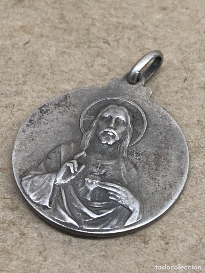 Antig&uuml;edades: Colgante de plata religioso - Foto 1