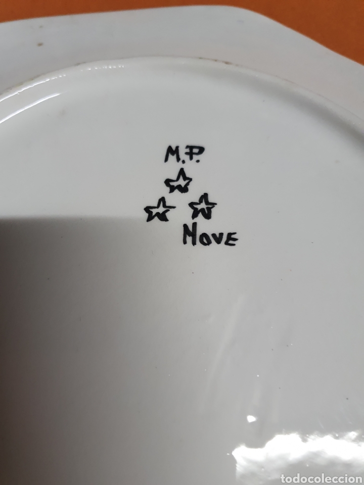 Antig&uuml;edades: Plato Porcelana - Foto 3
