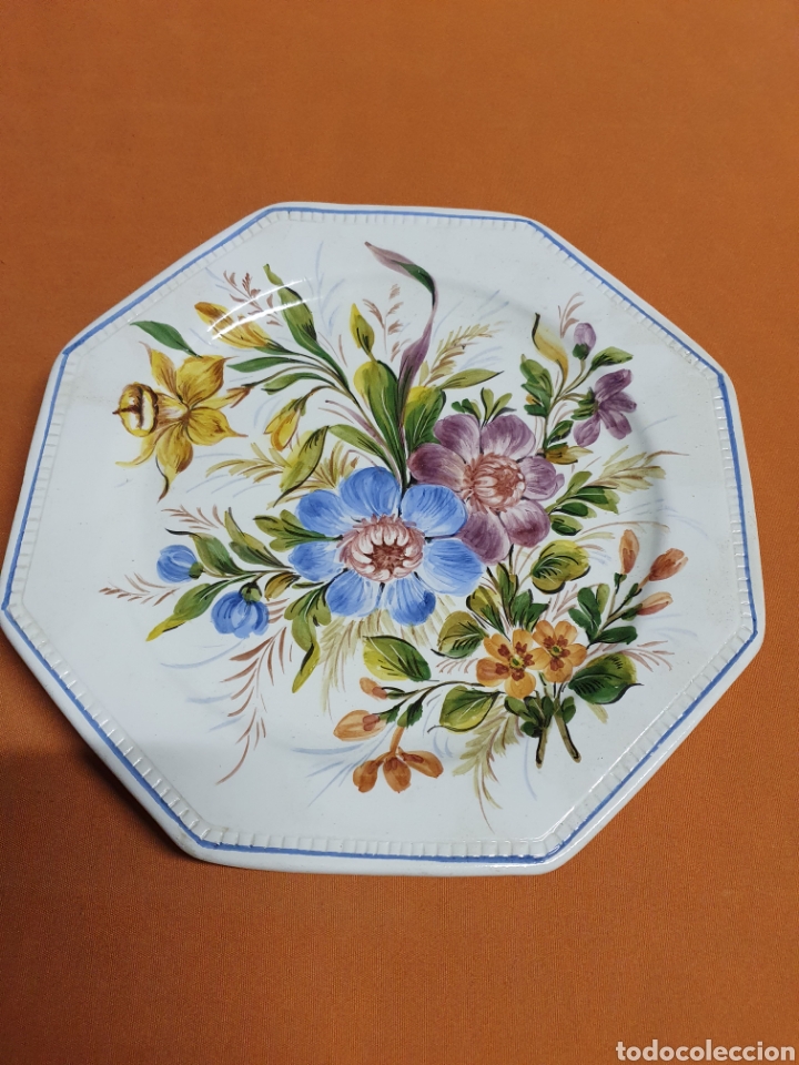 Antig&uuml;edades: Plato Porcelana - Foto 1