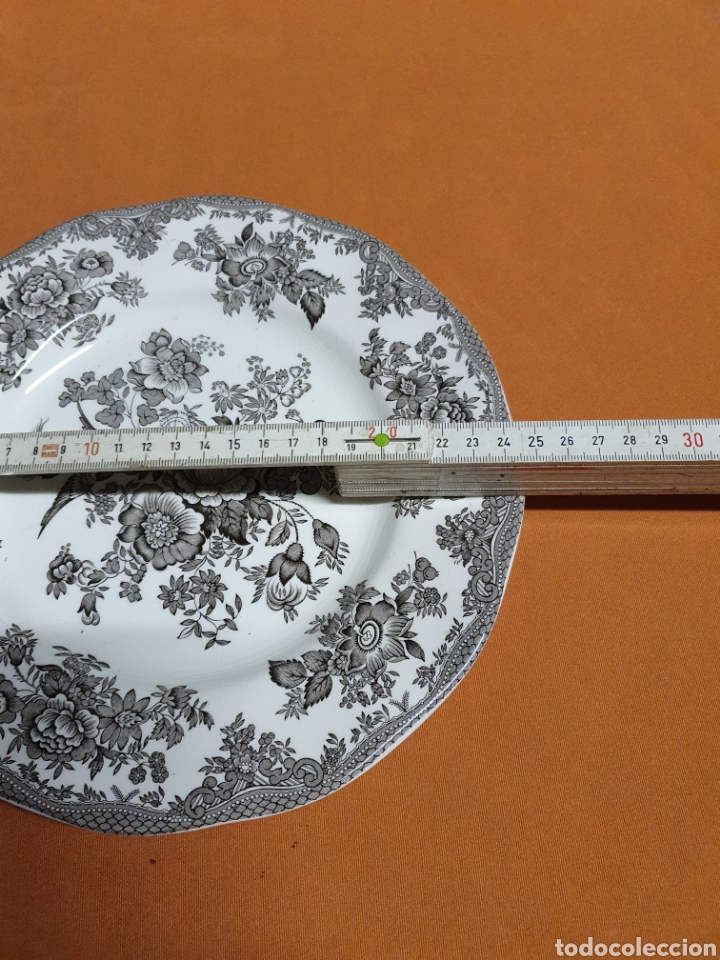 Antig&uuml;edades: Plato Porcelana Inglesa - Foto 2