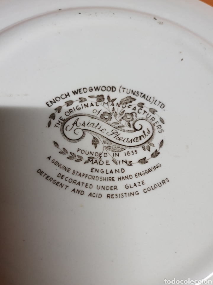 Antig&uuml;edades: Plato Porcelana Inglesa - Foto 3