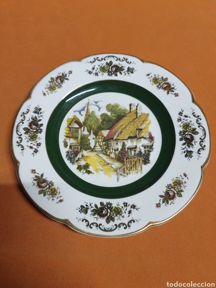 Antig&uuml;edades: Plato Porcelana Inglesa - Foto 1