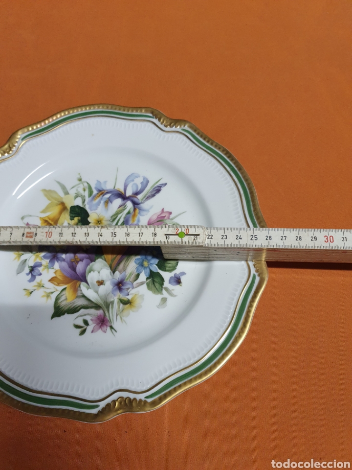 Antig&uuml;edades: Plato Porcelana Limoges - Foto 2