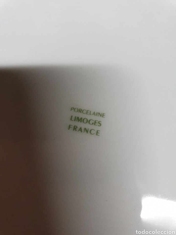 Antig&uuml;edades: Plato Porcelana Limoges - Foto 3