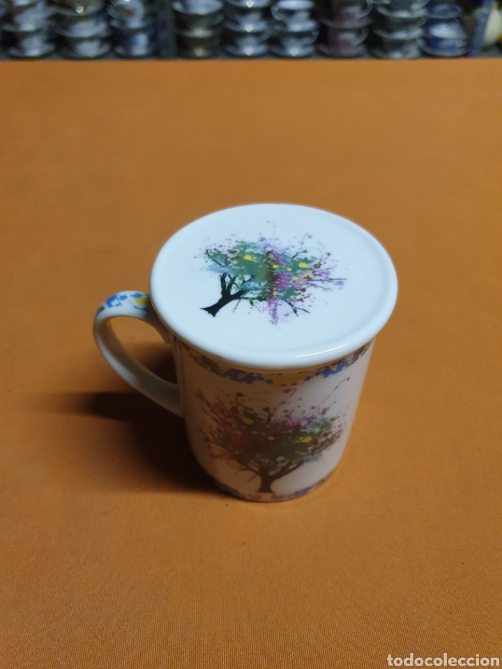 Antig&uuml;edades: Taza Porcelana - Foto 2