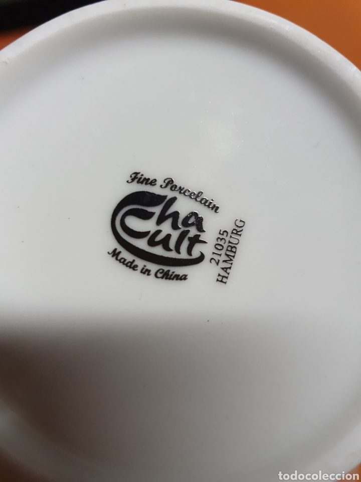 Antig&uuml;edades: Taza Porcelana - Foto 3