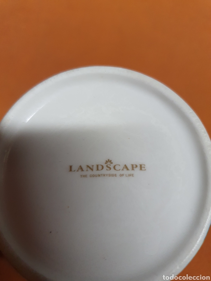 Antig&uuml;edades: Taza t&eacute; Porcelana - Foto 3
