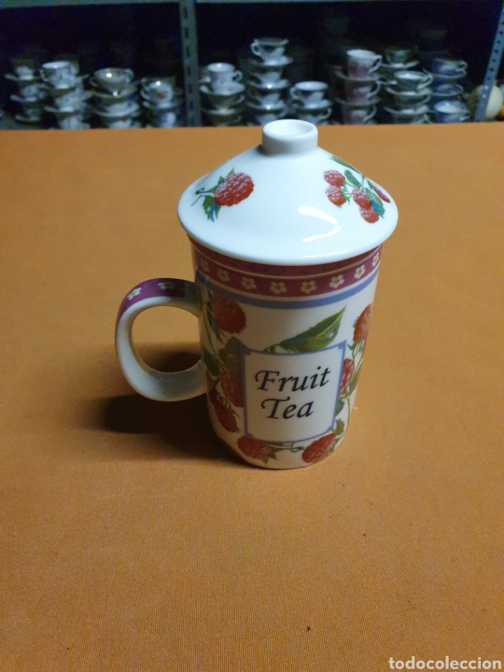 Antig&uuml;edades: Taza t&eacute; Porcelana - Foto 1