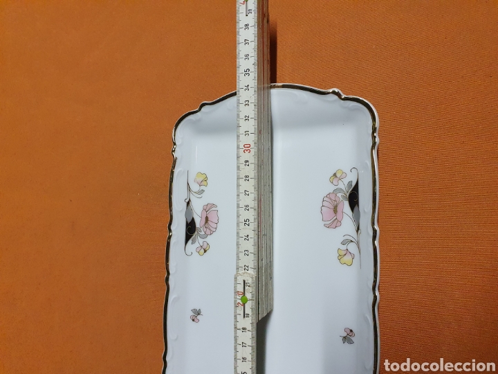 Antig&uuml;edades: Bandeja Porcelana - Foto 2