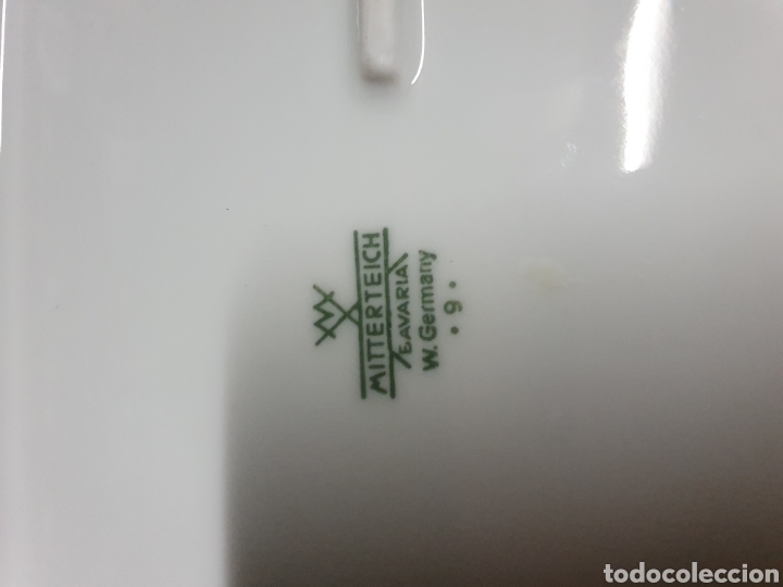 Antig&uuml;edades: Bandeja Porcelana - Foto 3