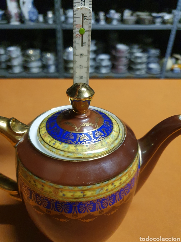 Antig&uuml;edades: Cafetera Porcelana - Foto 2