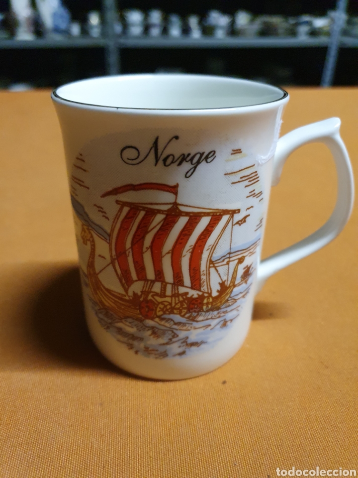 Antig&uuml;edades: Taza Porcelana - Foto 1