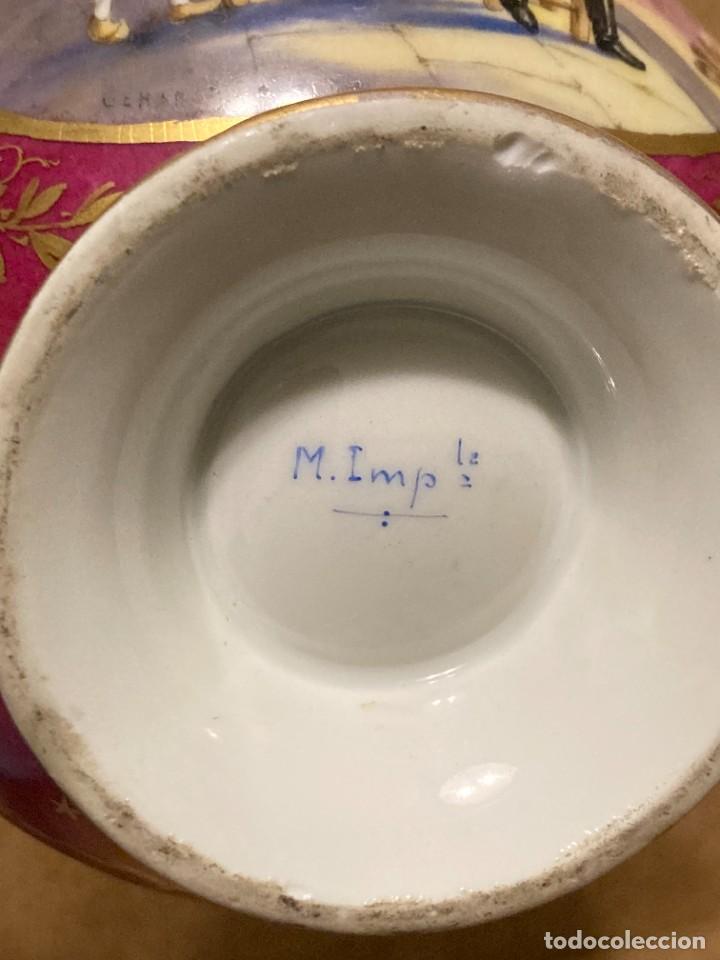 Antig&uuml;edades: Compotera de la Manufactura Imperial - Foto 27