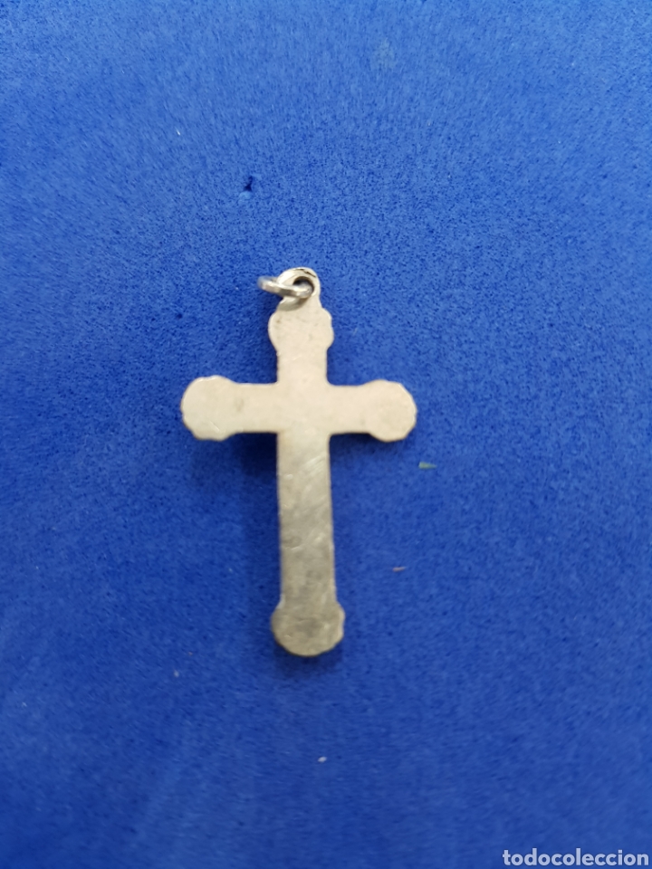 Antig&uuml;edades: Cruz de plata, colgante - Foto 2
