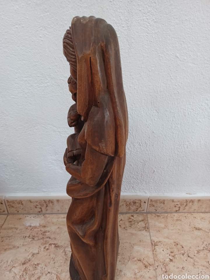 Antig&uuml;edades: Talla virgen - Foto 4