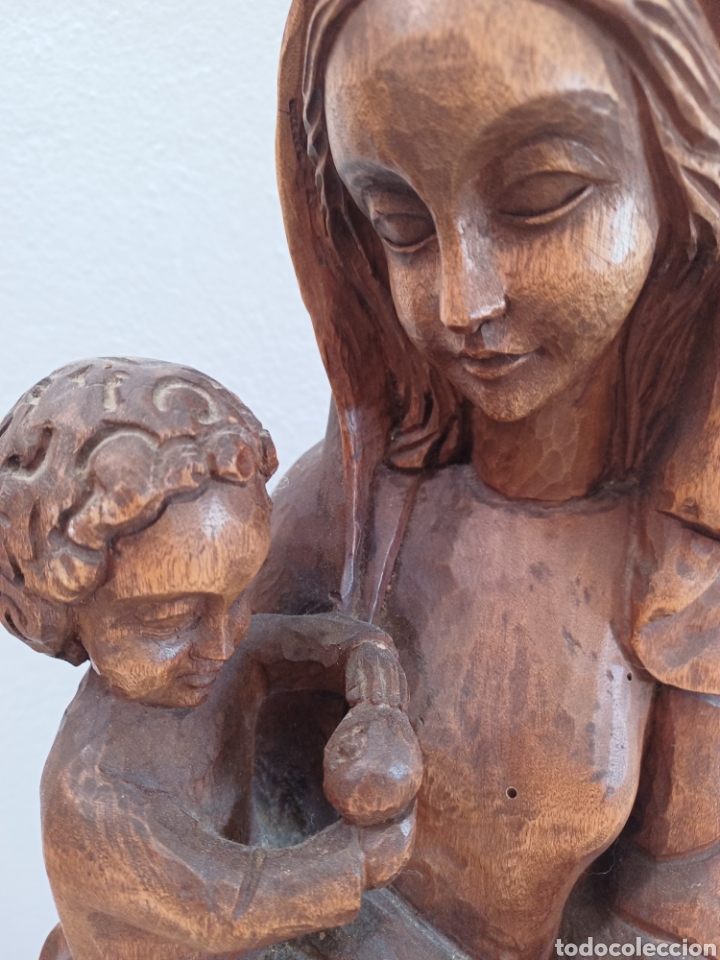 Antig&uuml;edades: Talla virgen - Foto 5
