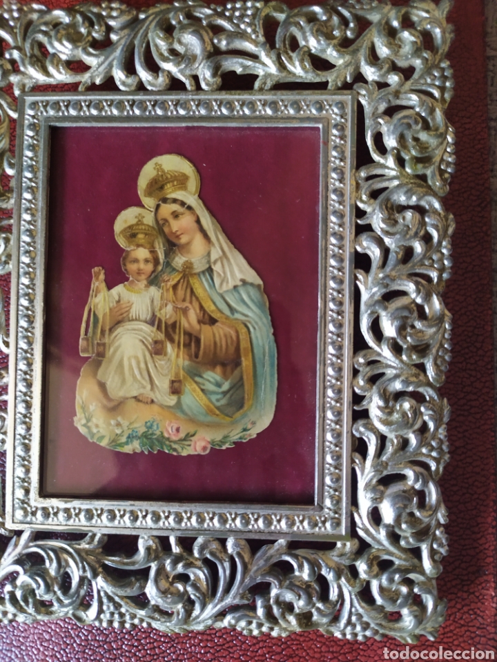 Antig&uuml;edades: Antiguo Cuadro de Pl&aacute;stico - Foto 3