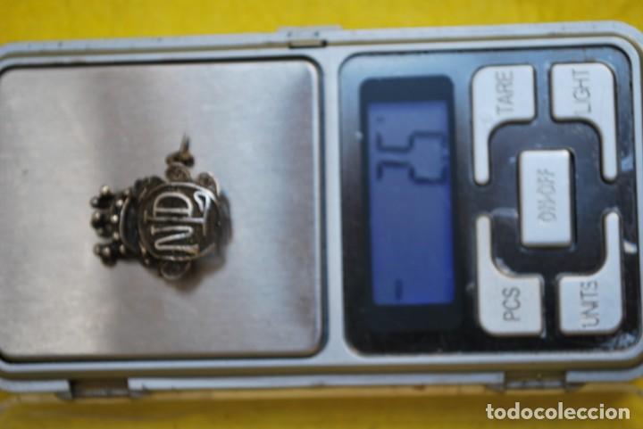 Antig&uuml;edades: ANTIGUO BROCHE DE LURDES EN PLATA - Foto 4