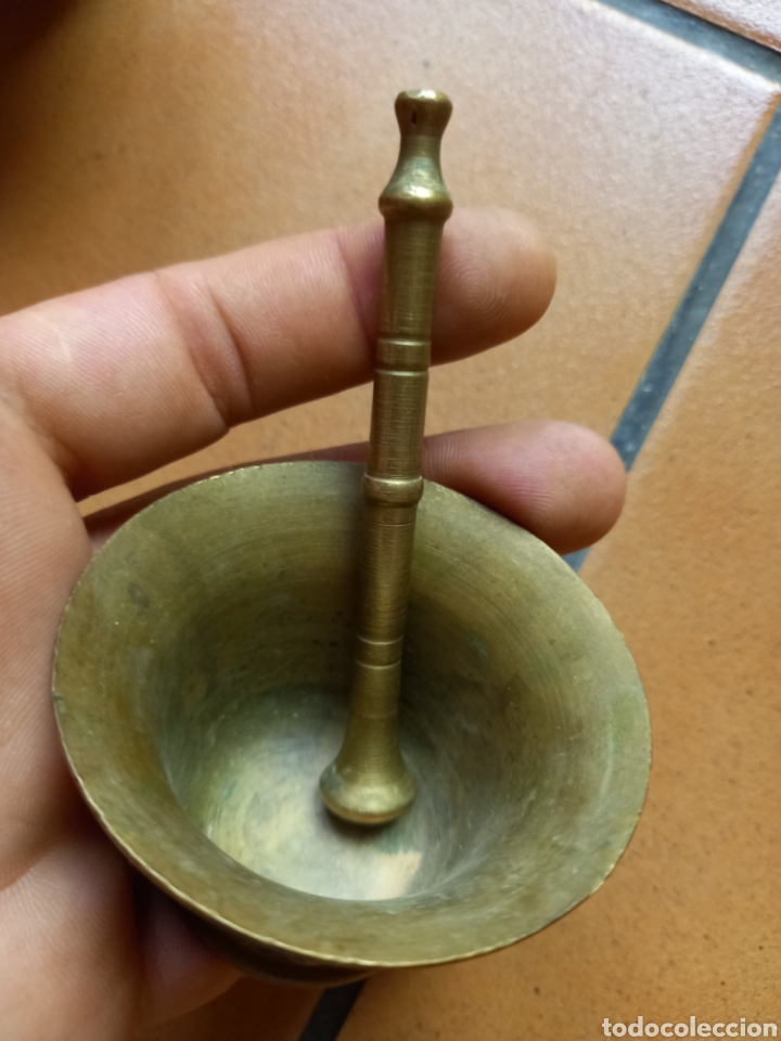 Antig&uuml;edades: QUATRO PEQUE&Ntilde;OS ALMIREZ O MORTEROS - Foto 9