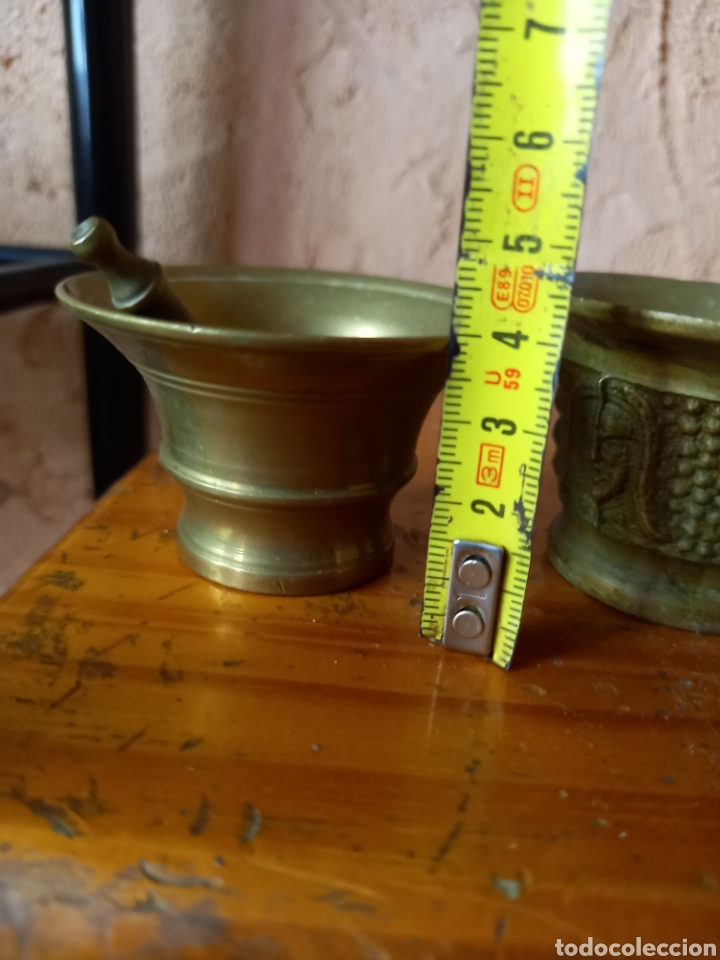 Antig&uuml;edades: QUATRO PEQUE&Ntilde;OS ALMIREZ O MORTEROS - Foto 20
