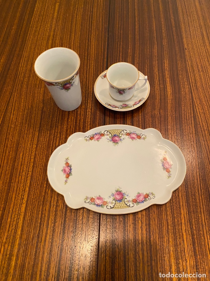 Antig&uuml;edades: Juego de desayuno ppios SXX - Foto 2