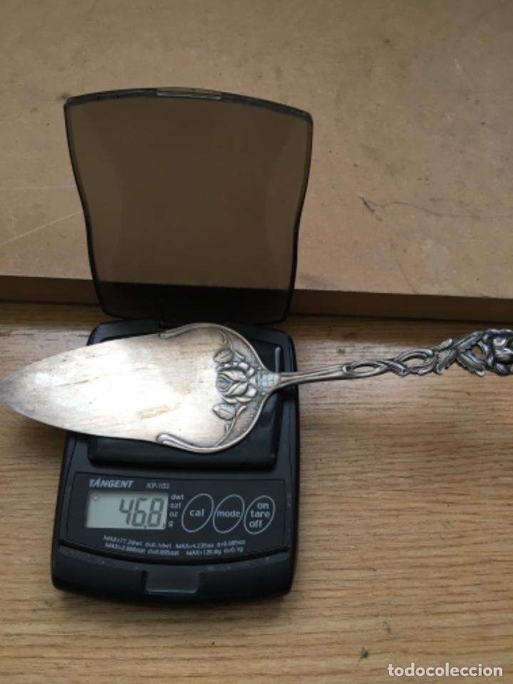 Antig&uuml;edades: Paleta de plata - Foto 1