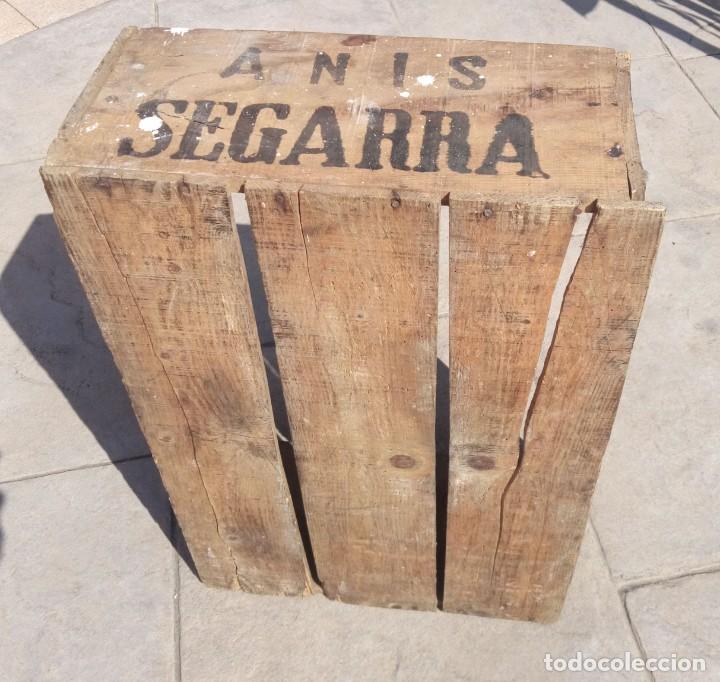 Antig&uuml;edades: caja madera 1 Segarra - Foto 2