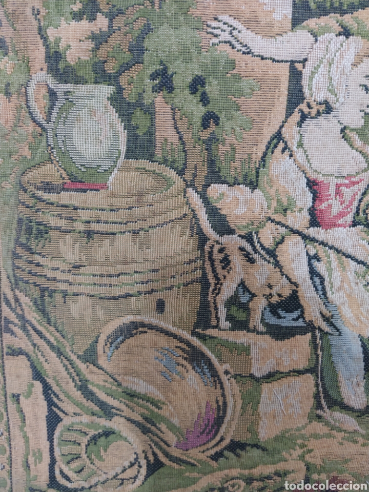 Antig&uuml;edades: Tapiz escena rural - Foto 4