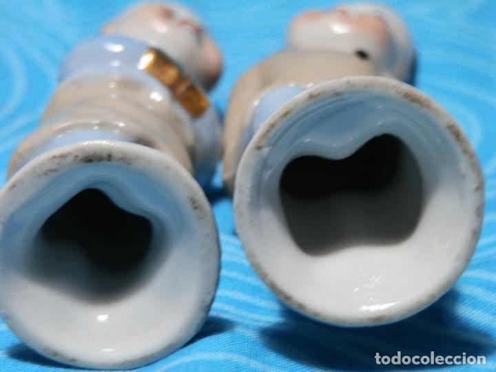 Antig&uuml;edades: FIGURAS CHINITOS DE PORCELANA , 9 CM - Foto 4