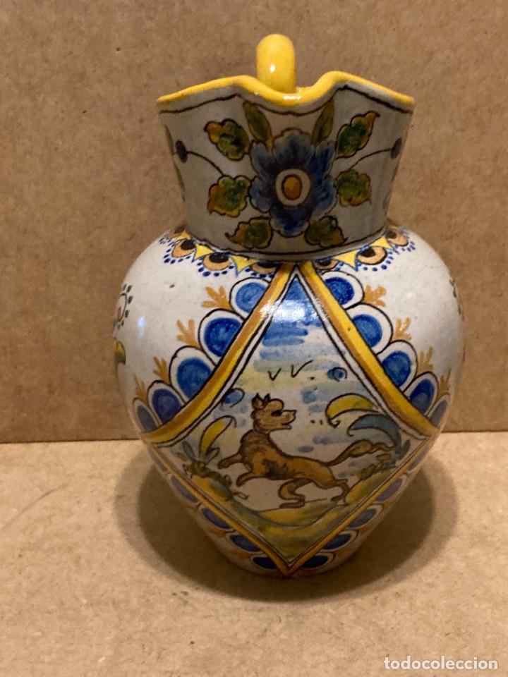 Antig&uuml;edades: Jarra de Talavera de Niveiro - Foto 3