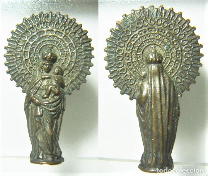 Antig&uuml;edades: Antigua y peque&ntilde;a virgen - Foto 1