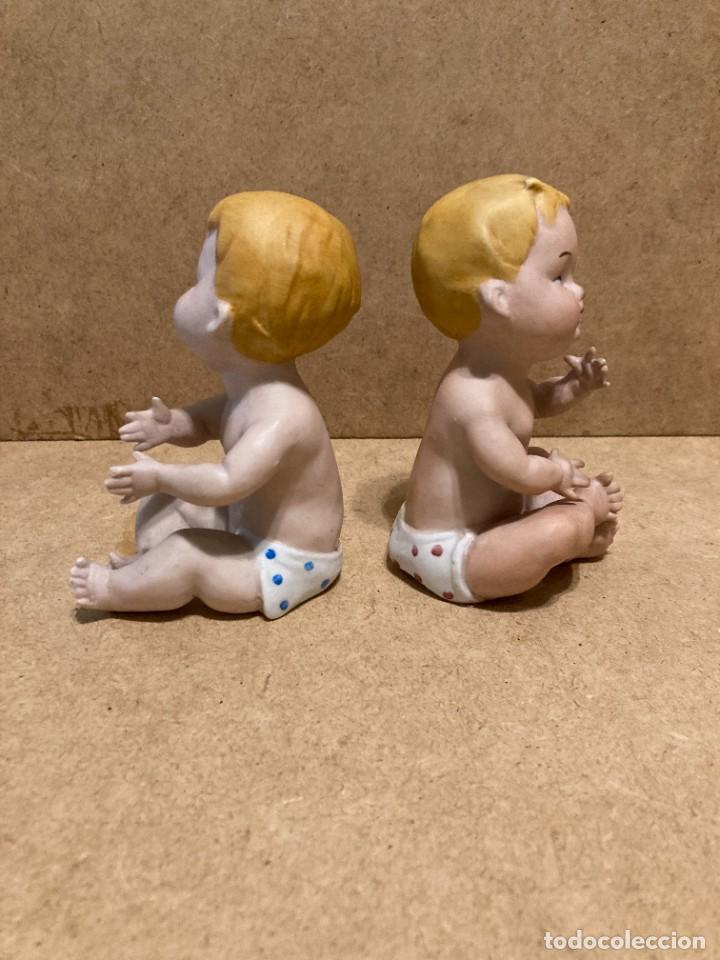 Antig&uuml;edades: Pareja de beb&eacute;s de biscuit - Foto 5