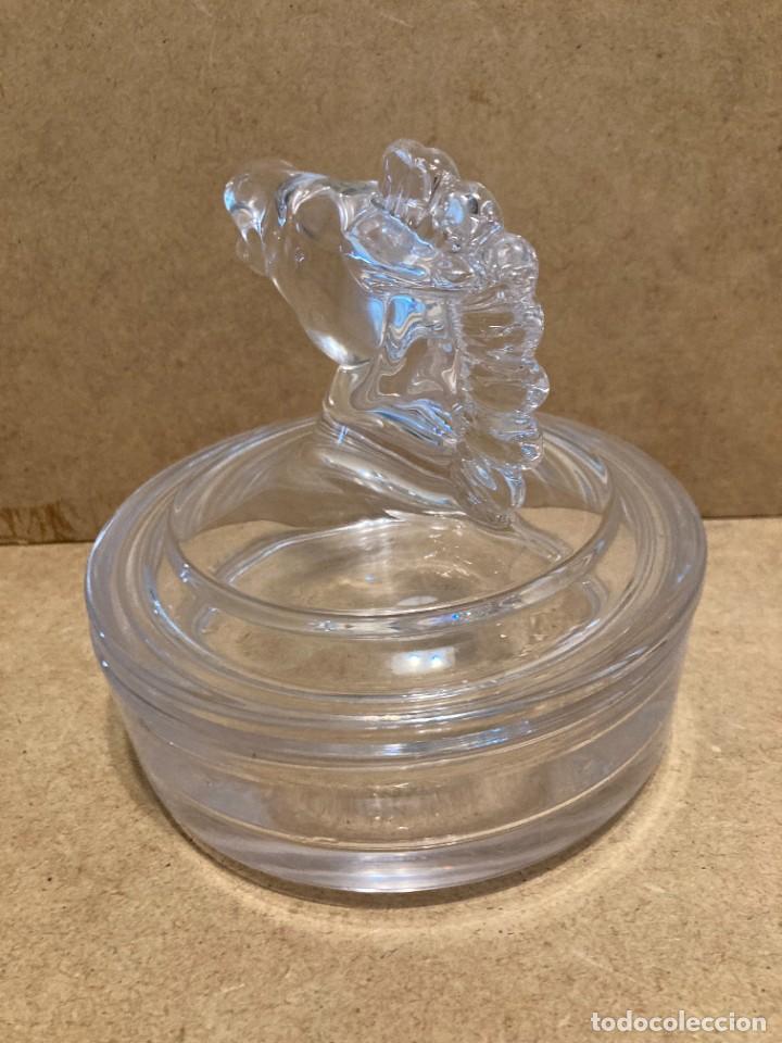 Antig&uuml;edades: Bombonera de cristal de Sevres - Foto 7