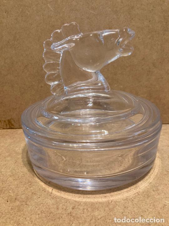 Antig&uuml;edades: Bombonera de cristal de Sevres - Foto 1