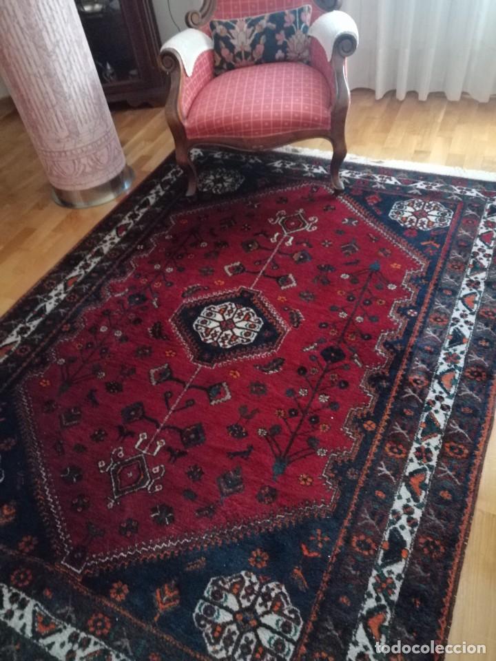 Antig&uuml;edades: Alfombra Hamadan - Foto 4